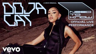 Doja Cat Need to Know Live Performance [upl. by Galvan]