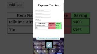 Expense tracker simple project using Reactjs JS nodejs [upl. by Werdnaed]