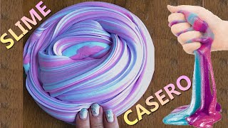 COMO HACER SLIME FACIL 1 INGREDIENTE  SIN BORAX [upl. by Oleic265]