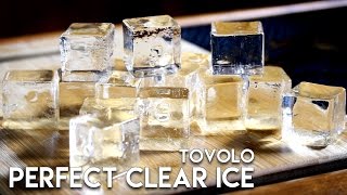 Tovolo Perfect Clear Ice Cubes  Ice Hammock [upl. by Ackley]