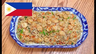 Filipino Prawn Fried Rice  Tagalog  Pinoy Recipes  Youtube [upl. by Xet]