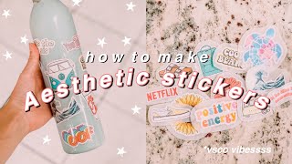 How to make aesthetic stickers [upl. by Pippy858]