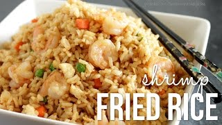 How to Make Shrimp Fried Rice Chinese Fried Rice Recipe [upl. by Brie]