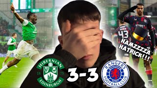 🤯 HIBS FIGHT BACK AS RANGERS IMPLODE💥 [upl. by Leavelle]