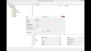 Export ClientMatter data from OpenText eDOCS [upl. by Betta426]