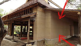 Hemp Concrete Walls R30  Fireproof  You Wont Believe How They Built This House [upl. by Borreri]