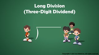 Long Division ThreeDigit Dividend  OneDigit Divisor [upl. by Llertak269]