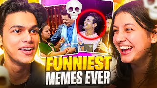 Funniest meme review ever  DANK memes  funny meme review with Kanika😂 [upl. by Selrhc]