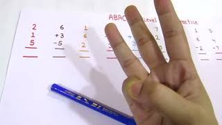 FINGER ABACUS PART 1 ABACUS FIRST LEVEL PARCTICE QUESTION PRACTICE [upl. by Hanyaz495]