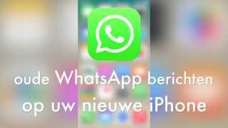 WhatsApp berichten op nieuwe iPhone [upl. by Pierrette]