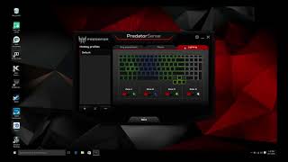 Changing keyboard backlight settings on Predator 17x [upl. by Particia]