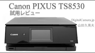 Canon「PIXUS TS8530」試用レビュー [upl. by Eigram622]