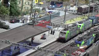 Schweizer modelbahn in HO  Swiss Model Trains  Zwitserse modelbaan [upl. by Morse452]