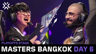 VALORANT Masters Bangkok  Playoffs  Day 1 [upl. by Ettennaej]