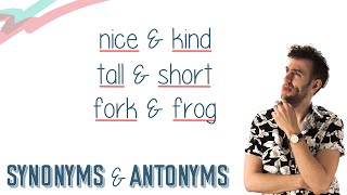 SYNONYMS amp ANTONYMS  English Lesson [upl. by Igig]