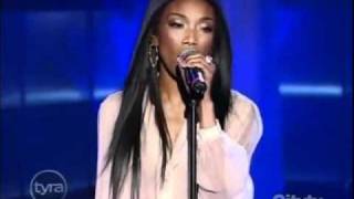 Brandy Long Distance Tyra Banks Show Live [upl. by Sirrah]