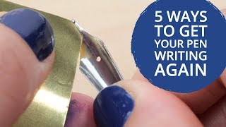 5 Ways to Get Your Pen Writing Again [upl. by Teodora]