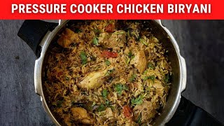 Chicken Biryani Recipe in English  Pressure Cooker Chicken Biryani  How to make Chicken Biryani [upl. by Telocin115]