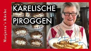 Karelische Piroggen  Marjatta’s Küche [upl. by Balfour503]