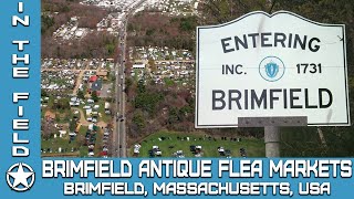 The Largest Outdoor Flea Market in the Northeastern United States Brimfield Antique Flea Markets [upl. by Muncey]