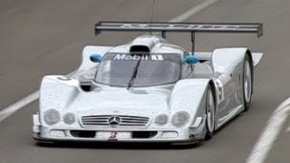 24 Hours of Le Mans 1999  Peter Dumbrecks Shocking Mercedes flip [upl. by Jennette5]