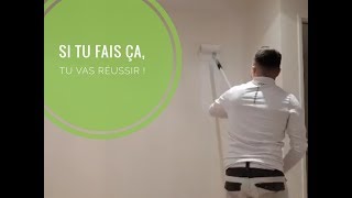 TUTO comment peindre un mur blanc comme un PRO [upl. by Bunker]