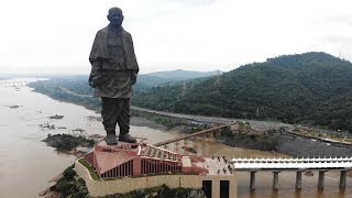 Statue of Unity  Sardar Vallabbhai Patel Worlds Tallest Statue in Gujarat  Live History India [upl. by Alahs]