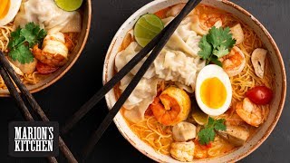 Thai Tom Yum Noodle Soup  Marions Kitchen [upl. by Susi]