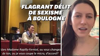 À Boulogne lélue Pauline RapillyFerniot coupée en plein conseil municipal témoigne [upl. by Aseram]