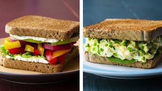 13 Healthy Sandwich Recipes For Weight Loss [upl. by Aerehs]