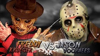 Freddy Krueger vs Jason Voorhees Batalla de Rap Especial Halloween  Keyblade [upl. by Akinad]