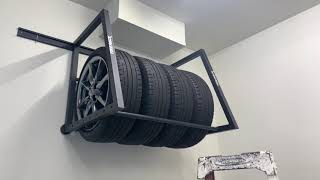 Tirerack tirerackcom Tire Storage Rack Post Install Review [upl. by Daitzman]