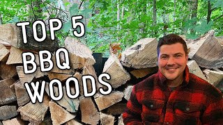 Top 5 Woods for Barbecuing [upl. by Auohc333]