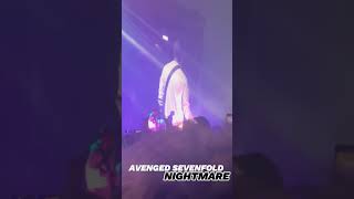 Avenged Sevenfold  Nightmare Live [upl. by Ettie256]