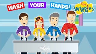 Kids Handwashing Song  Wash Your Hands for 20 Seconds  The Wiggles [upl. by Nrobyalc]