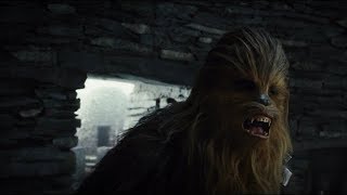 Star Wars The Last Jedi  Rey amp Chewbacca Found Luke Scene HD 1080i [upl. by Kotz]