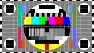 FULL HD PM5644 test pattern  1920 x 1080 60p  1 Hour with 1Khz sound [upl. by Risay]