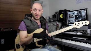 Using Pentatonic Scales  Bass Lesson with Scott Devine L50 [upl. by Aiyekal]