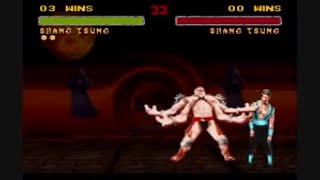 Mortal Kombat II Snes Fatalities [upl. by Downe47]