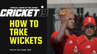 How to take wickets Cricket 19 [upl. by Ghiselin973]