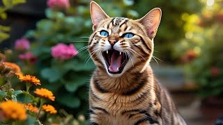 Male Cat in Heat Sounds  Male Cat Calling Female  Male Cat Mating Call Sound Effect  Cat Voice [upl. by Jeu]