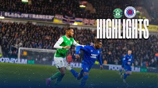 HIGHLIGHTS  Hibernian v Rangers  10 Mar 2024 [upl. by Alenas]