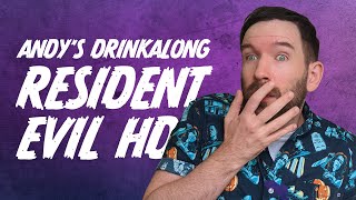 Andys Resident Evil HD Drinkalong 🎃 WOW WHAT A MANSION  Hallowstream IV [upl. by Yelhak]