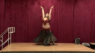 Miss Thea Solo Bellydance [upl. by Anelak]