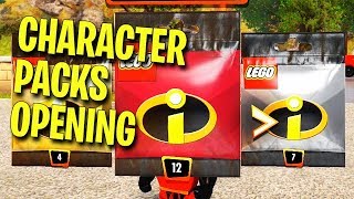 LEGO The Incredibles  CHARACTER PACKS OPENING [upl. by Arenahs]