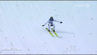 Neuer Schanzenrekord in Willingen  Klemens Muranka springt in der Qualifikation auf 1530m [upl. by Anderegg]