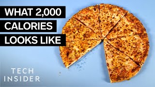 What 2000 Calories Looks Like  Tech Insider [upl. by Annelise]