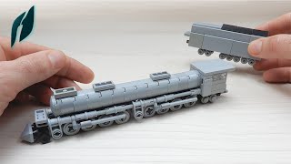 How to Build Small Lego Union Pacific Big Boy MOC [upl. by Egon473]