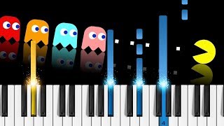 PACMAN  Original Theme  Piano Tutorial  Piano Cover [upl. by Buskirk]