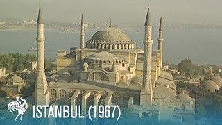 A Travel Guide to Istanbul in the Sixties The Mystery City of Mosques 1967  British Pathé [upl. by Ketty]